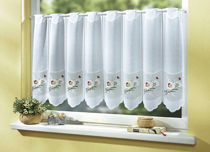 Kurzstore mit h&uuml;bschen Margeriten-Motiven 